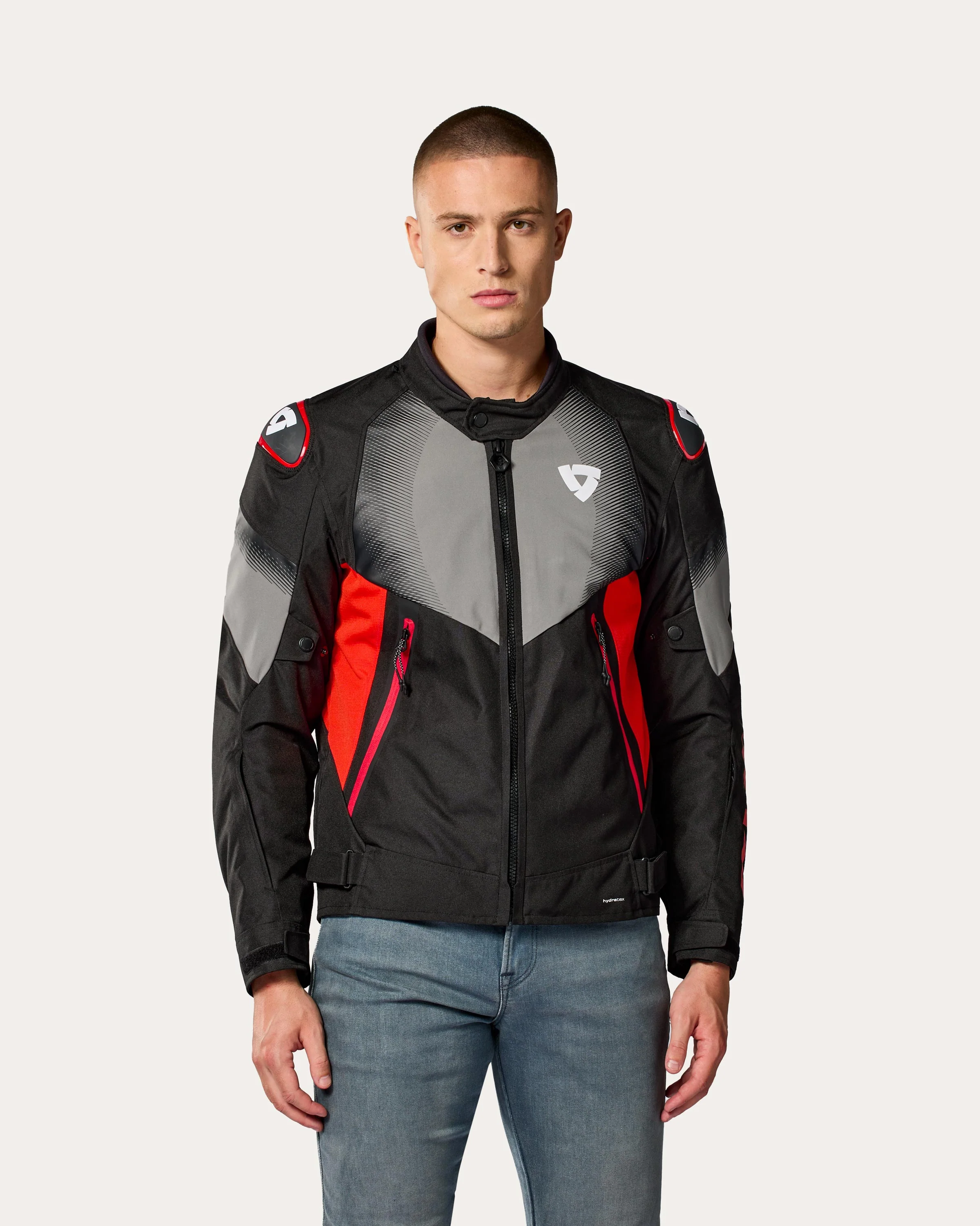 Jacket Control H2O | Black-Red - Image 3