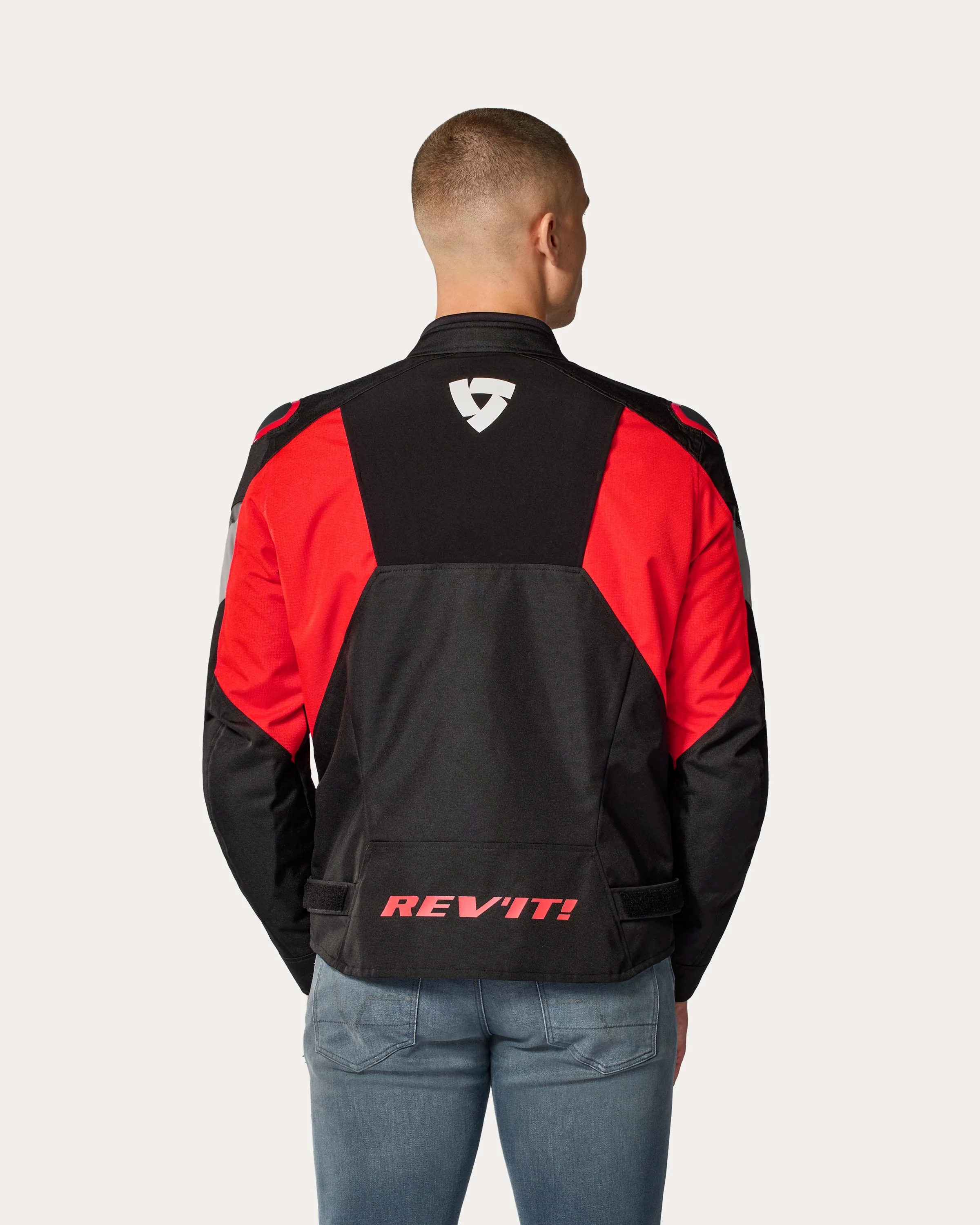 Jacket Control H2O | Black-Red - Image 4