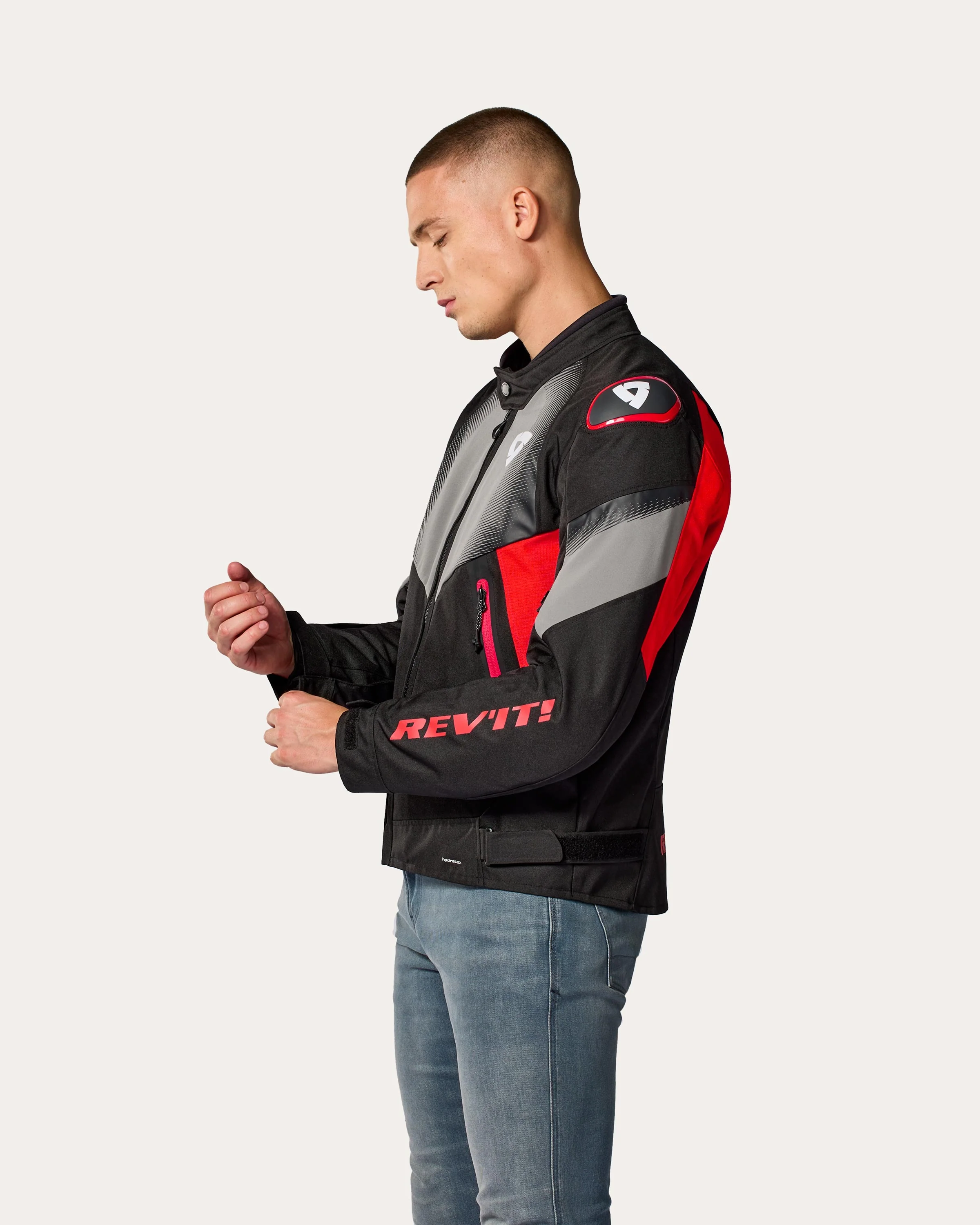 Jacket Control H2O | Black-Red - Image 5