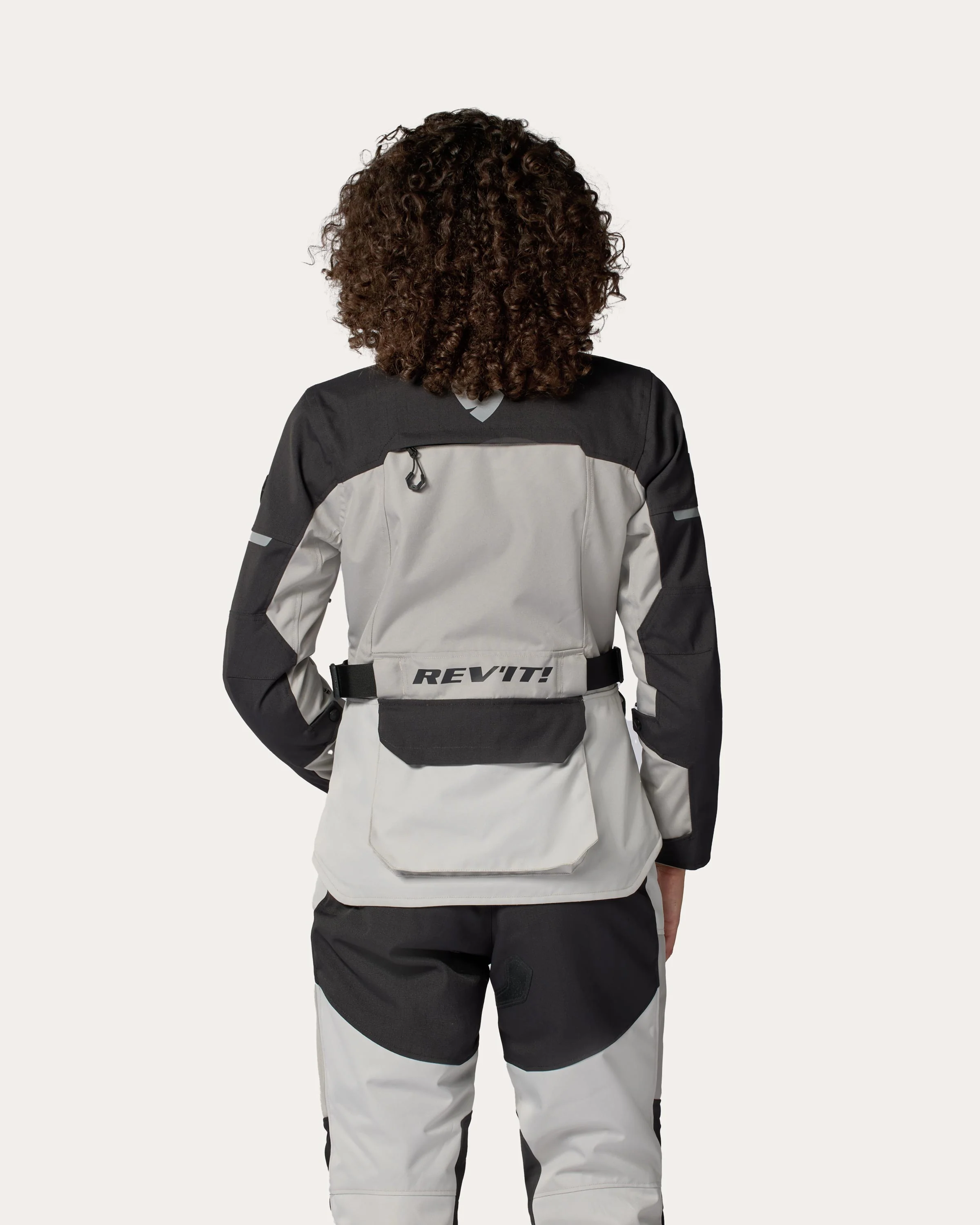 Jacket Outback 5 H2O Ladies | Silver-Black - Image 4