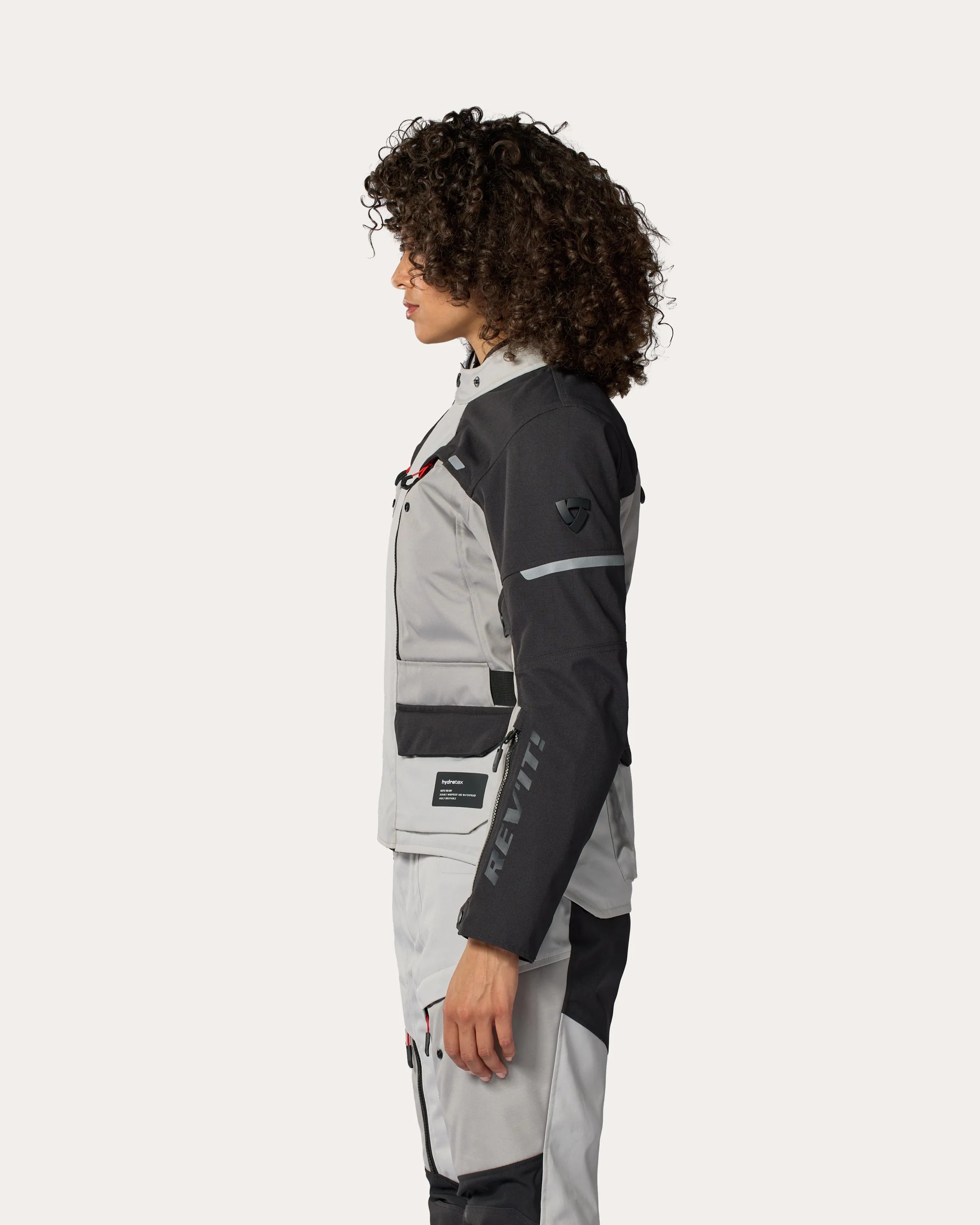 Jacket Outback 5 H2O Ladies | Silver-Black - Image 5